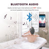 600x500mm LED Bathroom Mirror Illuminated Shaver Socket Demister Touch Bluetooth