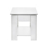 Coffee Table With Lift Up Tabletop & Hidden Storage Space White Home Modern New