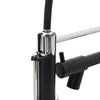 New Mono Pull Out Kitchen Mixer Tap Dual Spout Spray with Pull Down Spring Spout
