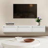Wall Mounted Bedside Cabinet Table Floating Nightstand with Storage Drawer 2 Lun