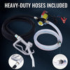12V Diesel Electric Fuel Transfer Pump Self Priming Oil Dispenser Kit 45L/Min UK