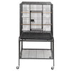 Metal Bird Cage Budgie Finch Canary Parakeet Cockatiel Parrot Cage Open Top Play