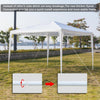 3x3M Heavy Duty Gazebo Marquee Canopy Waterproof Garden Patio Party Tent w/Sides
