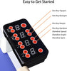 Table Tennis Automatic Ping Pong Balls Training Machine w/100 Balls Adjustable
