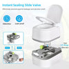 24L Portable Toilet Flushing Chemical Toilet Potty Camping Caravan Easy Clear