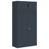 File Cabinet Anthracite 90x40x180 Steel R2U4