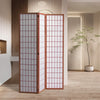 Home 3 Panel Folding Room Dividers Wall Privacy Screen Panels Plaid Separator