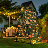 Garden Trellis A-Frame for Climbing Plant Vegetable Fruit Support Stand Full Set