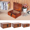 Lockable Wooden Gift Chest Box Plain Various Size Keepsake Fathers Day Storage