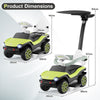 3-in-1 Toddlers Ride on Push Car Kids Sliding Walking Car w/Adjustable Handle