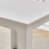 Modern 110/75cm Wooden Dining Table for Dining Room Kitchen for 2-6 People