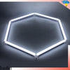 14 X Hexagon LED Lighting Car Detail Garage Workshop Retail Lighting Gym Home