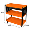 Tool Storage Trolley 3 Tier Cart Lockable Drawer Workshop Garage Heavy Duty