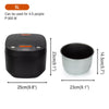 5L Rice Cooker Appointment Timing Heating High-fire Fast Cooking For 3-5 Person~