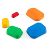 Toddlers Kids Stepping Stone 5Pcs Outdoor Sensory Toy-Multicolor