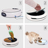 Lentek 5 Day Meal Automatic Pet Feeder Auto Dry and Wet Cat Dog Food Dispenser