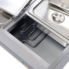 Electric Food Warmer Catering 4/6 Pots Bain Marie Buffet Wet Well Heat with Lids