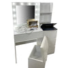 Dressing Table With Mirror Drawers Stool Set Bedroom Makeup Desk Vanity Table UK