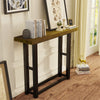 Industrial Wooden Retro Console Table Hallway Side Table Farmhouse Accent Table