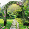 XXL-Large Tall Garden Arch Trellis Metal Tubular Frame Climbing Plant Archway
