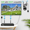 32G 4K IP Camera PTZ Wifi Camera Dual Lens Security Home Cam Video Surveillance