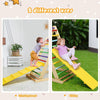 Baby Wooden Climbing Triangle Ladder Foldable Triangle Climber Sliding Color