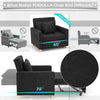 Convertible Sofa Bed 3-in-1 Pull out Arm Chair Folding Recliner Sleeper