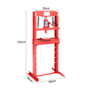 Hydraulic Bench Press 20 Ton Heavy Duty Machine Workshop Garage Bearing Standing