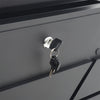 GREY LARGE LETTER BOX POST MAIL BOX WALL MOUNTED POST BOX LOCKABLE WITH KEYS