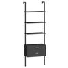 Modern Open Display Shelf Storage Organizer-Black