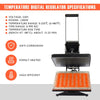 38x38cm Heat Press Machine Digital Transfer Sublimation T Shirt Printer 15x15 in