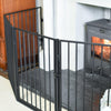 Large Five-Fold Steel "Secura" Fire Guard - Fireside Safety