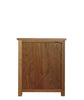Oakcroft Small Oak Bookcase, Bookcase, Small Low Bookcase, Comes Fully Built