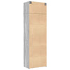 Storage Cabinet Grey Sonoma 70x42.5x225 Engineered Wood N8R3