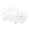 Kitchen Dish Rack Drainer Plate Bowl Draining Holder Drip Tray Sink Drying Stand