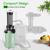 SOVIDER Slow Cold Press Juicer Masticating Machine Pulpy Juice Extractor 100W UK