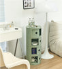 Modern Bedside Table Bedroom Sofa Side End Multi-functional Round Storage Unit