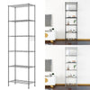 6 Tier Wire Shelving Rack Metal Storage Shelf Unit Stand Kitchen Office Garage