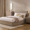 Dusk Ascot Stone Grey Double Ottoman Storage Bed RRP £599
