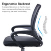 Mesh Office Chair Computer Cushioned Home Swivel Leather Small Adjustable Chairs