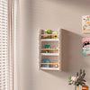 Kids Bookcase Wall Shelf 3 Tier Wooden Children's Bookshelf Storage Display Rack