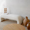 Upholstered Teddy Velvet Ottoman Bench Bedroom Pouffe End of Bed Stool Footstool
