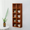 Vintage 10 Grids / House Shape Floating Wall Shelf Wooden Storage Display Rack