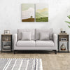 Costway 3-Tier End Table Bedroom Nightstand Narrow Sofa Side Table w/ Shelf