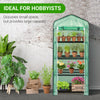 Garden Compact Walk In Greenhouse Frame Shelves Reinforced Cover Cold Frame New