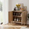 2 Doors Wooden Storage Cabinet Sideboard Hallway Living Room Kitchen Cupboard