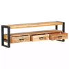 Industrial Style TV Unit Stand Media Lowboard Cabinet Vintage Storage Solid Wood