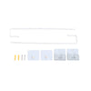 Over the Door Full Length Mirror Hanging Bedroom Wardrobe Mirror Dressing Mirror