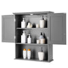 Double Door Bathroom Cabinet Wall Mounted Storage Cabinet Medicine Cabinet