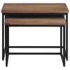 Nesting Coffee Tables Table End 2 pcs Solid Wood Teak vidaXL